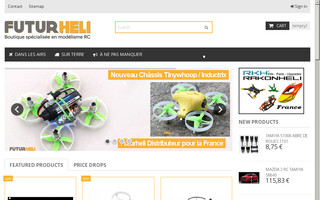 futurheli.com website preview