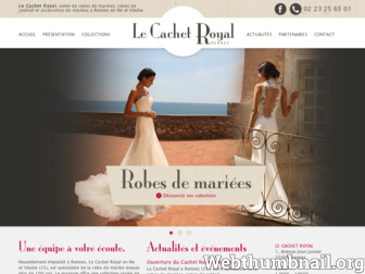 lecachetroyal.fr website preview