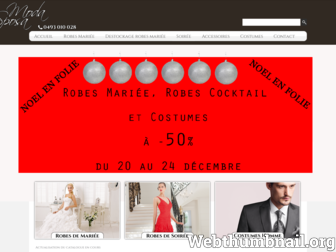 moda-sposa.fr website preview