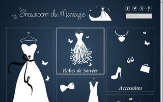 showroomdumariage.fr website preview