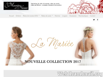 lesmarieesdenana.com website preview