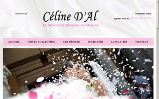 celinedal.com website preview