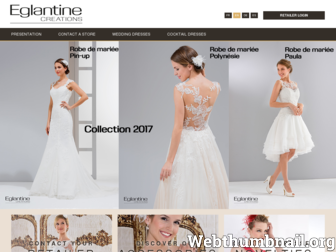 eglantine-creations.com website preview