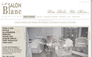 lesalonblanc.com website preview