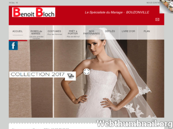 benoitbloch.fr website preview