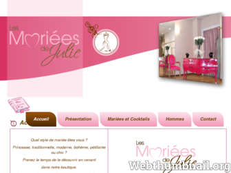 lesmarieesdejulie.com website preview