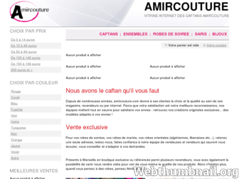 amircouture.fr website preview