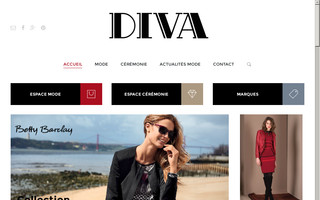 divaboutique.fr website preview