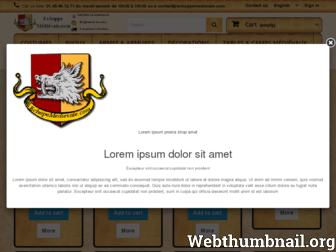 echoppemedievale.com website preview