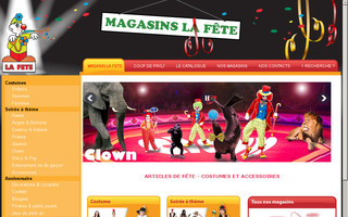 magasinlafete.fr website preview
