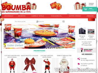 boumba.fr website preview
