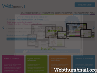 webgenery.com website preview