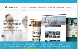 activimmo.com website preview