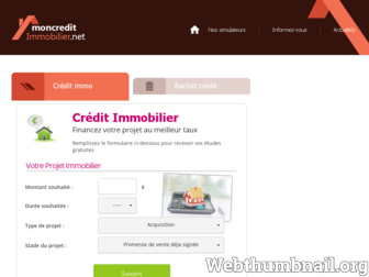 moncreditimmobilier.net website preview