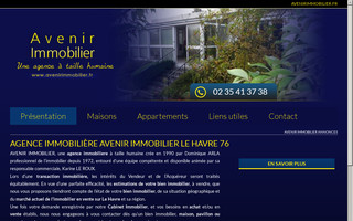 avenirimmobilier.fr website preview