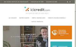 icicredit.com website preview