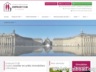 emprunt-cub-pret-immobilier.fr website preview