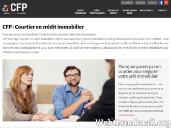 cfp-courtage.fr website preview