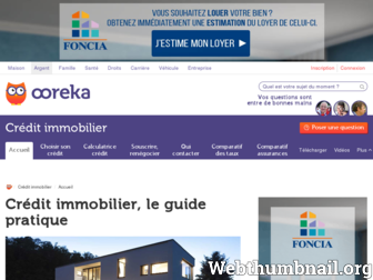 credit-immobilier.ooreka.fr website preview