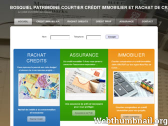 bosquielpatrimoine.net website preview