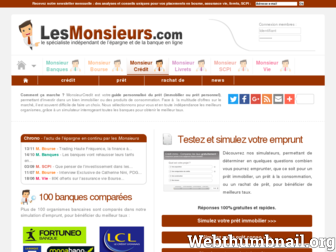 monsieurcredit.lesmonsieurs.com website preview