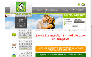 credimed.com website preview