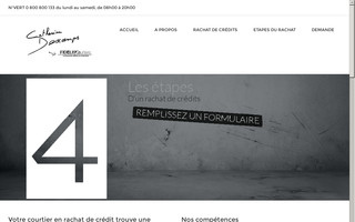 rachat-credits-descamps.com website preview