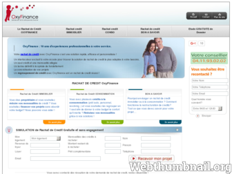 oxyfinance.com website preview