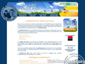 rachat-de-pret.net website preview
