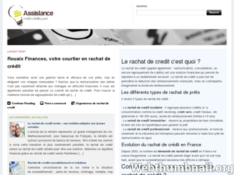 assistance-multi-credits.com website preview