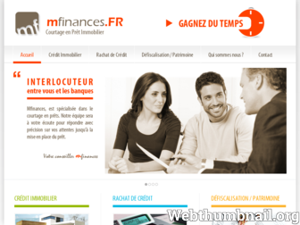 mfinances.fr website preview