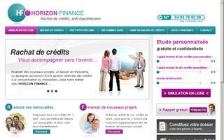 horizonfinance-credit.fr website preview