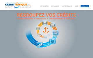 creditunique.com website preview
