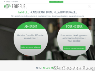 fairfuel.fr website preview