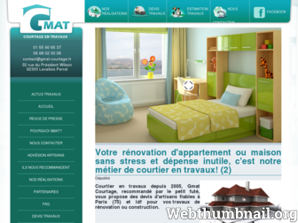 gmat-courtage.fr website preview