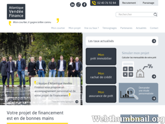 atlantique-vendee-finance.fr website preview