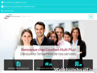 cmpassurances.com website preview