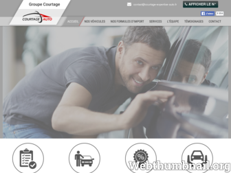 courtage-expertise-auto.fr website preview