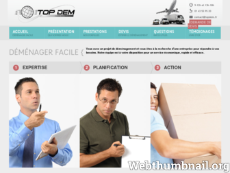 topdem.fr website preview