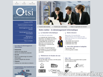 otsi.fr website preview