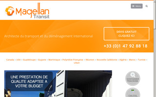 magellan-transit.fr website preview