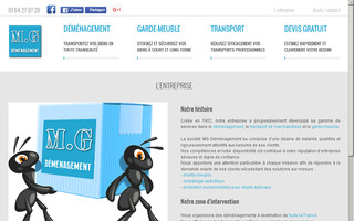 mg-demenagement.com website preview