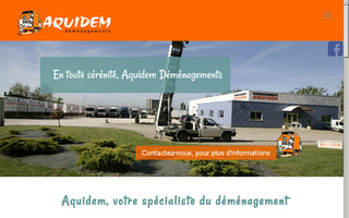 aquidem.fr website preview