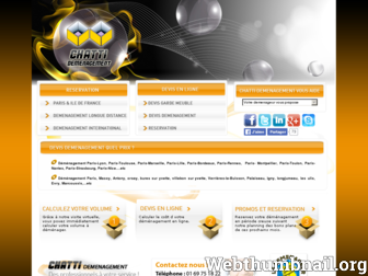 demenagement-chatti.com website preview