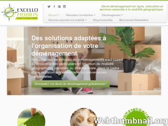 excellomobilis.fr website preview
