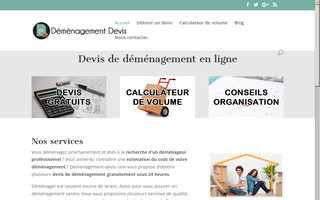 demenagement-devis.com website preview