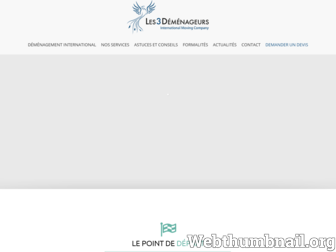 les3demenageurs.com website preview