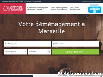 marseille.officiel-demenagement.com website preview