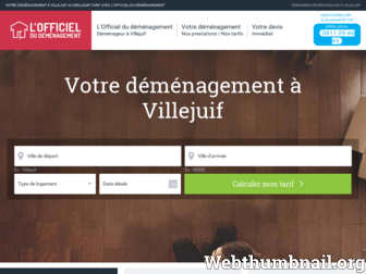 villejuif.officiel-demenagement.com website preview