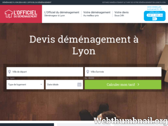 lyon.officiel-demenagement.com website preview